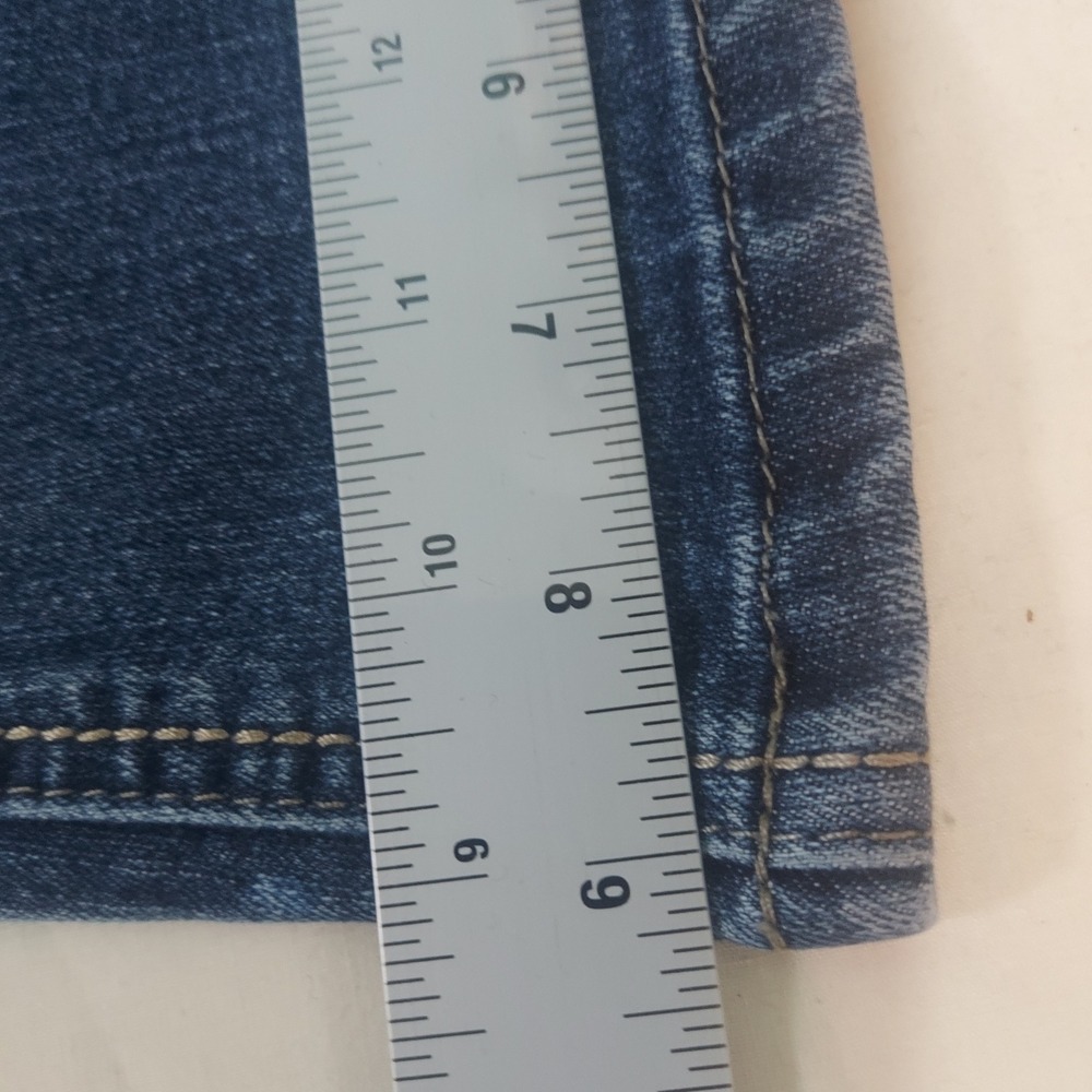 Lei Women's Blue Embroidered Pocket Jeans - Picture 7 of 7